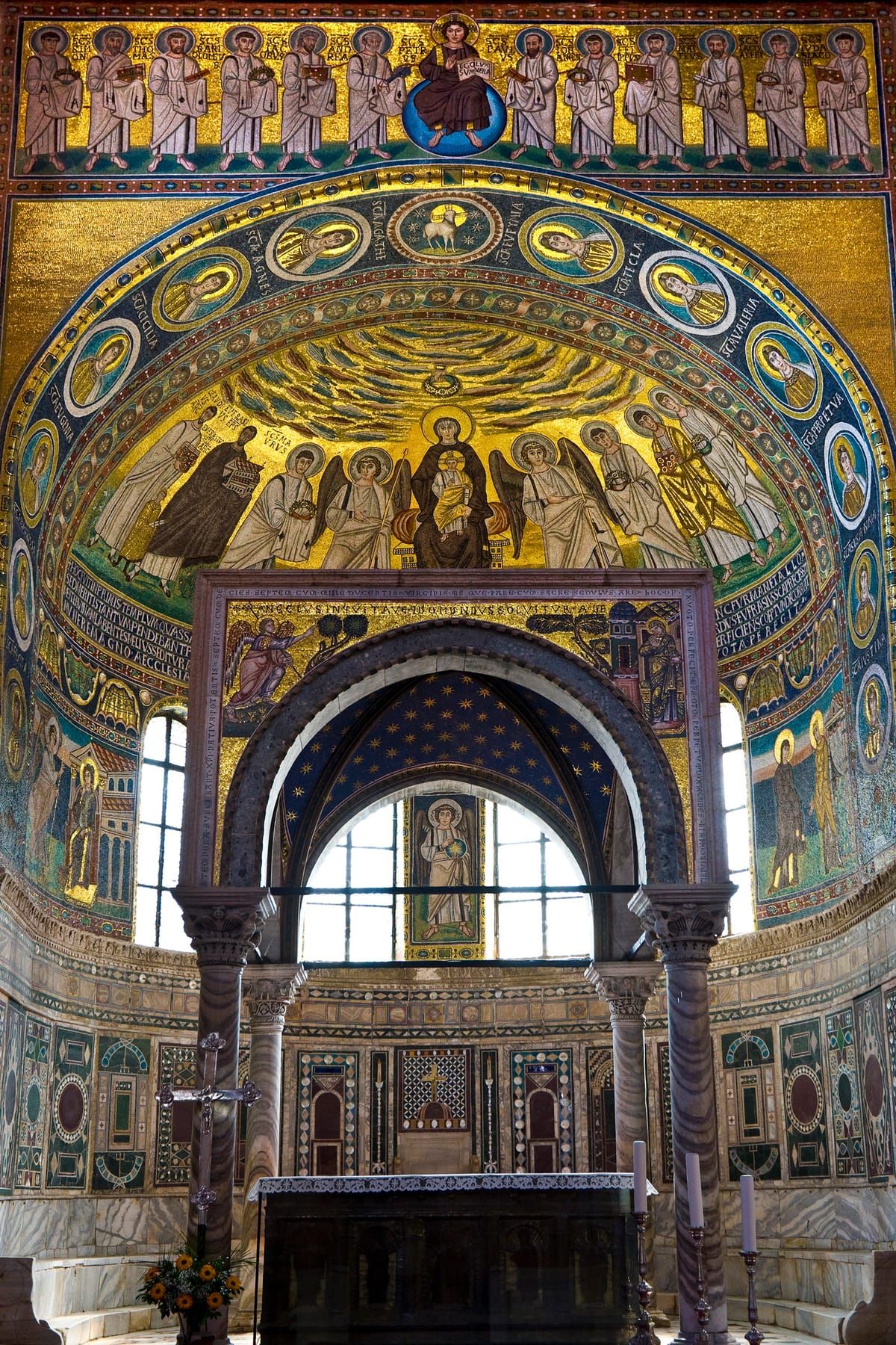 Madonna mit Kind, Euphrasius-Basilika Porec