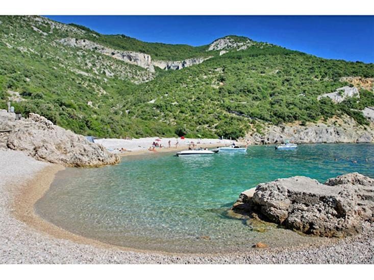 Strand Sveti Ivan bei Lubenice auf Cres