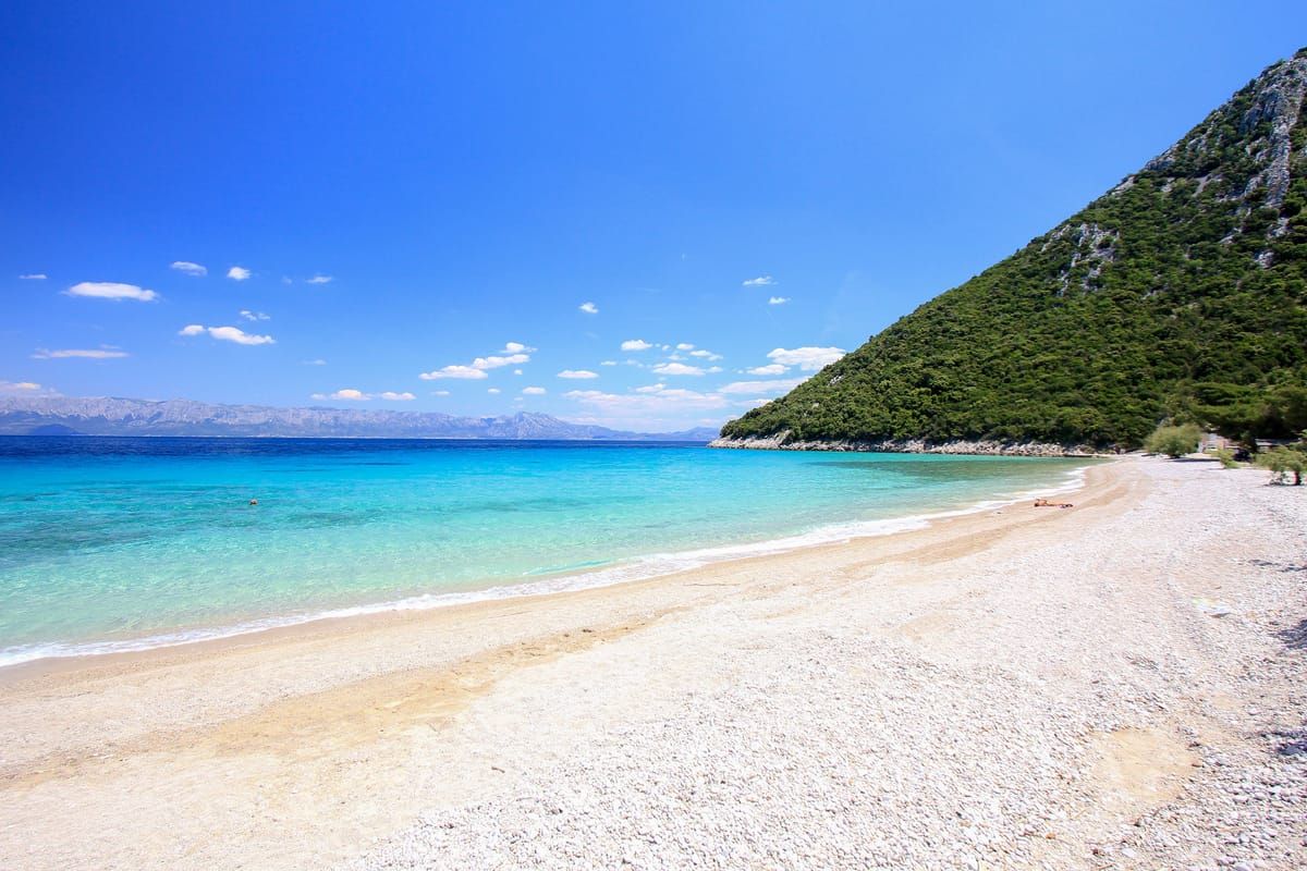 Divna Bucht auf der Halbinsel Pelješac
