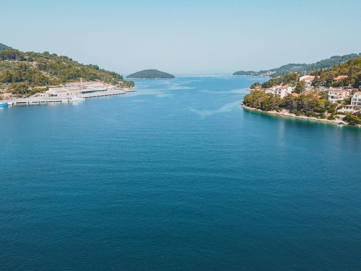 Korčula Altstadt Mauern