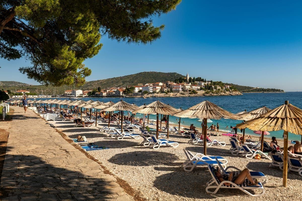 Strand Lucica auf Vir