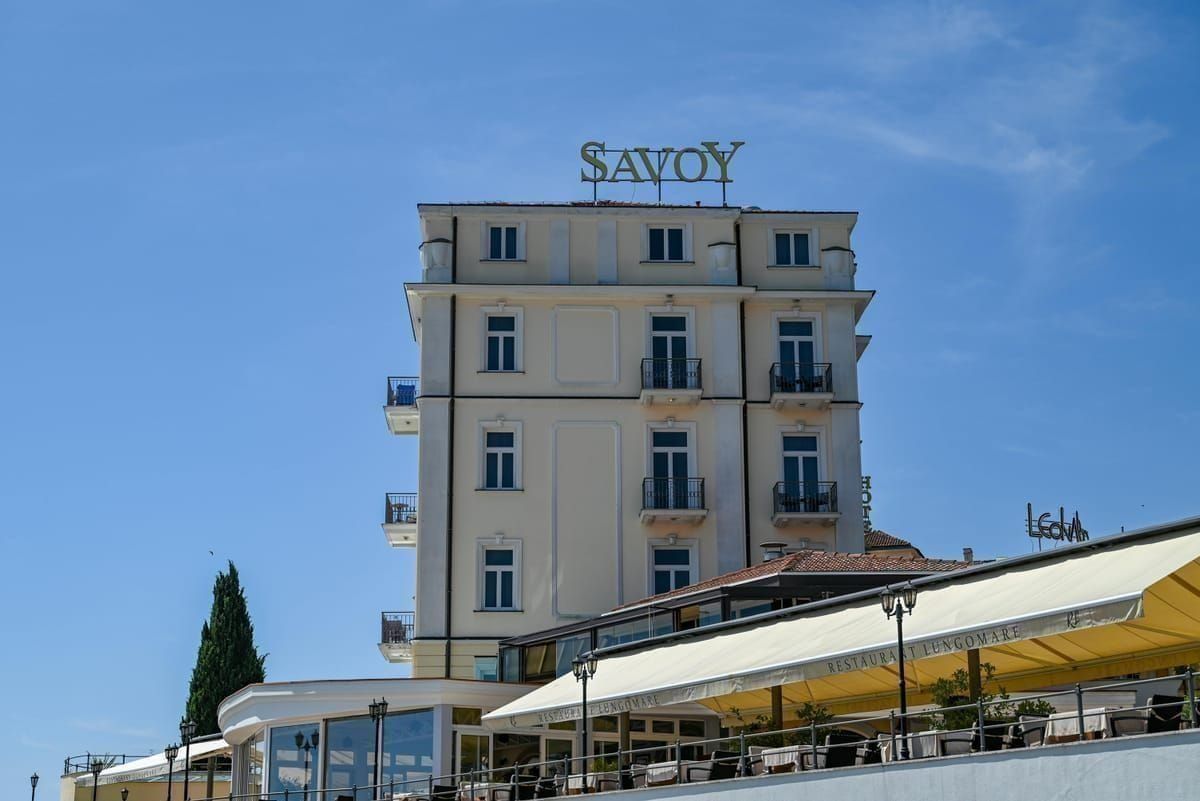 Die Belle-Époque-Promenade von Opatija am Meer