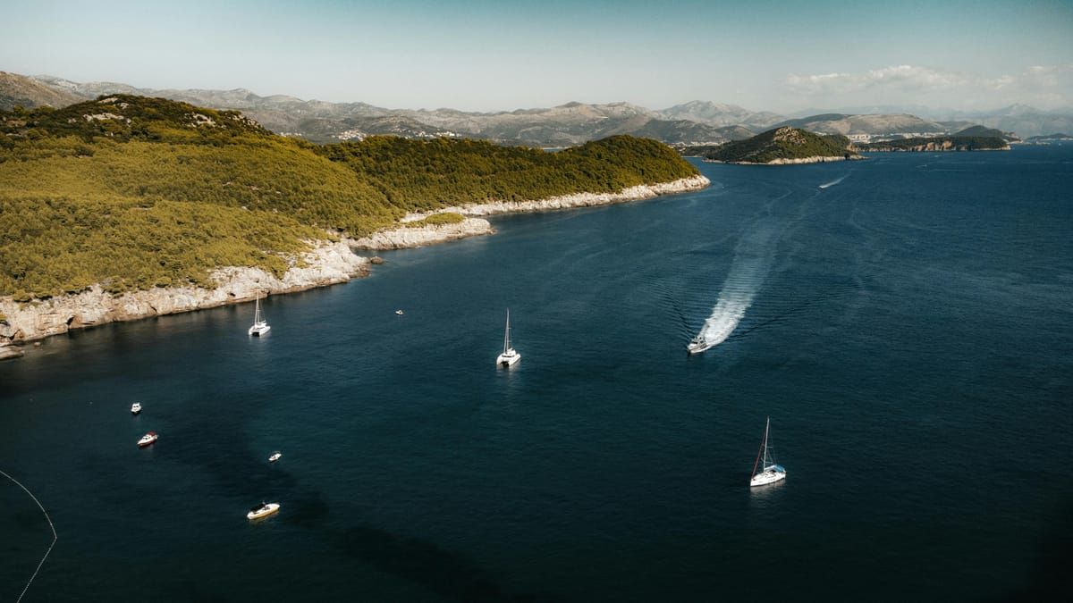 Radfahren auf Murter Küstenstraße