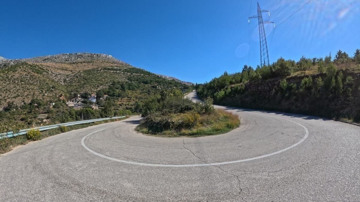 Radtour am Marjan-Hügel mit Blick auf Split