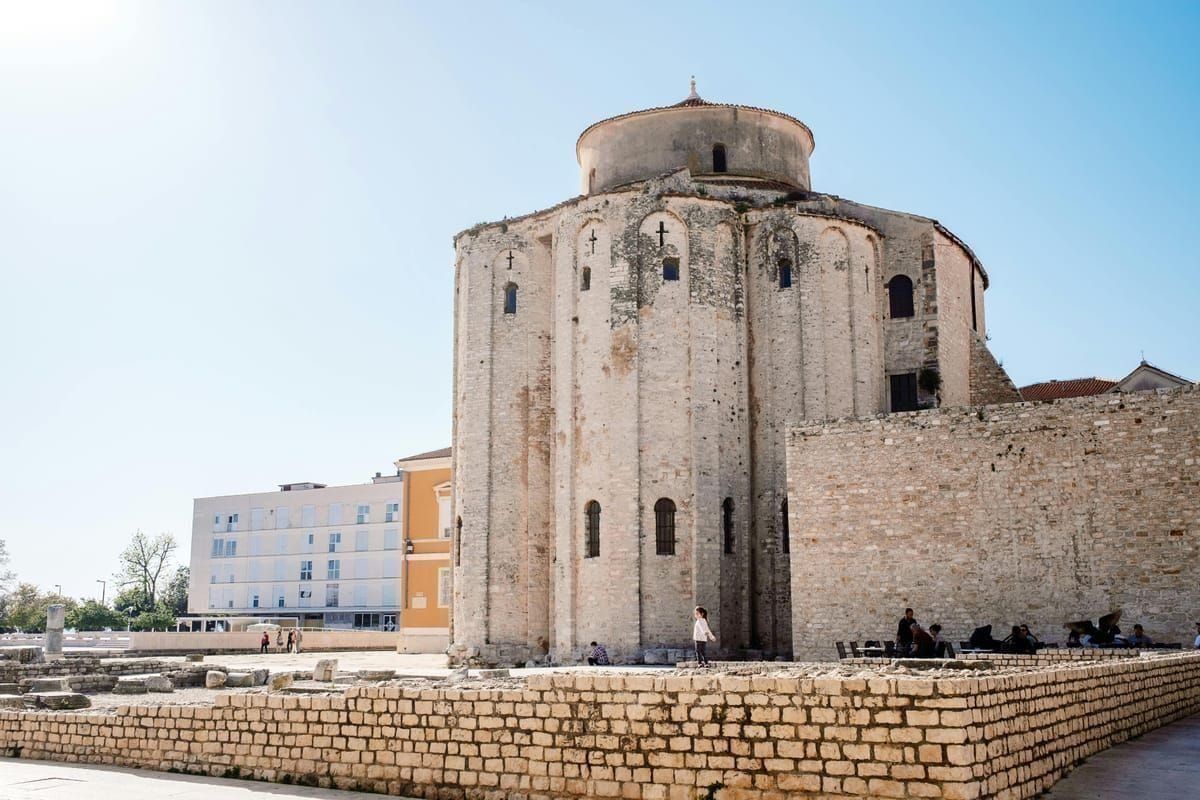 Taxistand am Flughafen Zadar