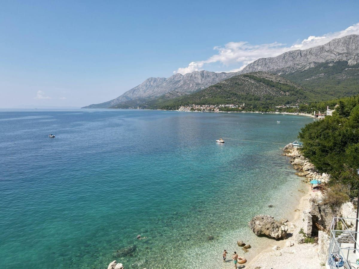 Serpentinen am Biokovo mit Meerblick