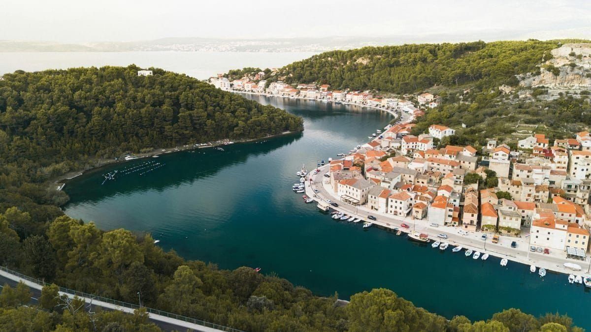 Versteckte Bucht bei Banjole