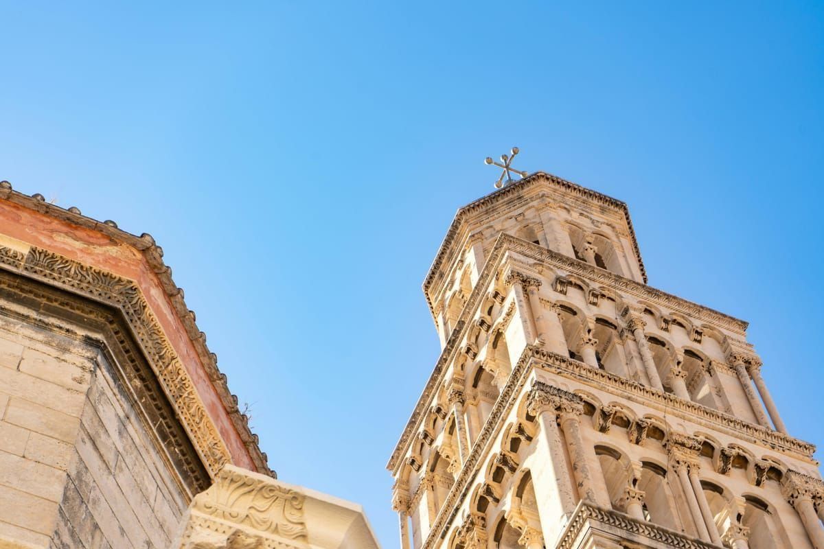 Diokletianpalast im Advent