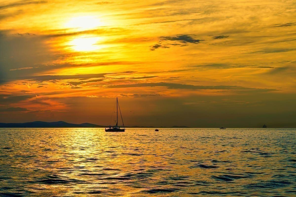 Parkzone nahe der Altstadt von Zadar